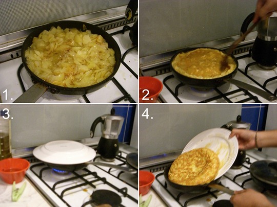 Spanish Omelette Steps Spanish Omelette Steps