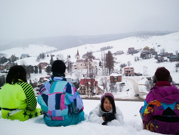 Slovakia-Zdiar-Sledding